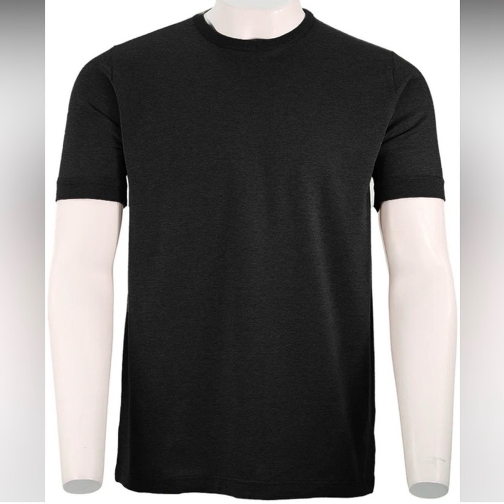 ST. CROIX SHORT SLEEVE CREW TEE, BLACK